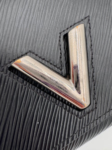LOUIS VUITTON Epi Leather Twist wallet on Chain