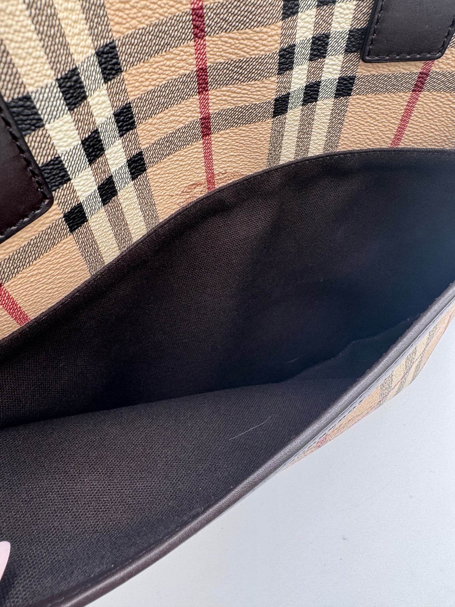 BURBERRY Nova Check Tote
