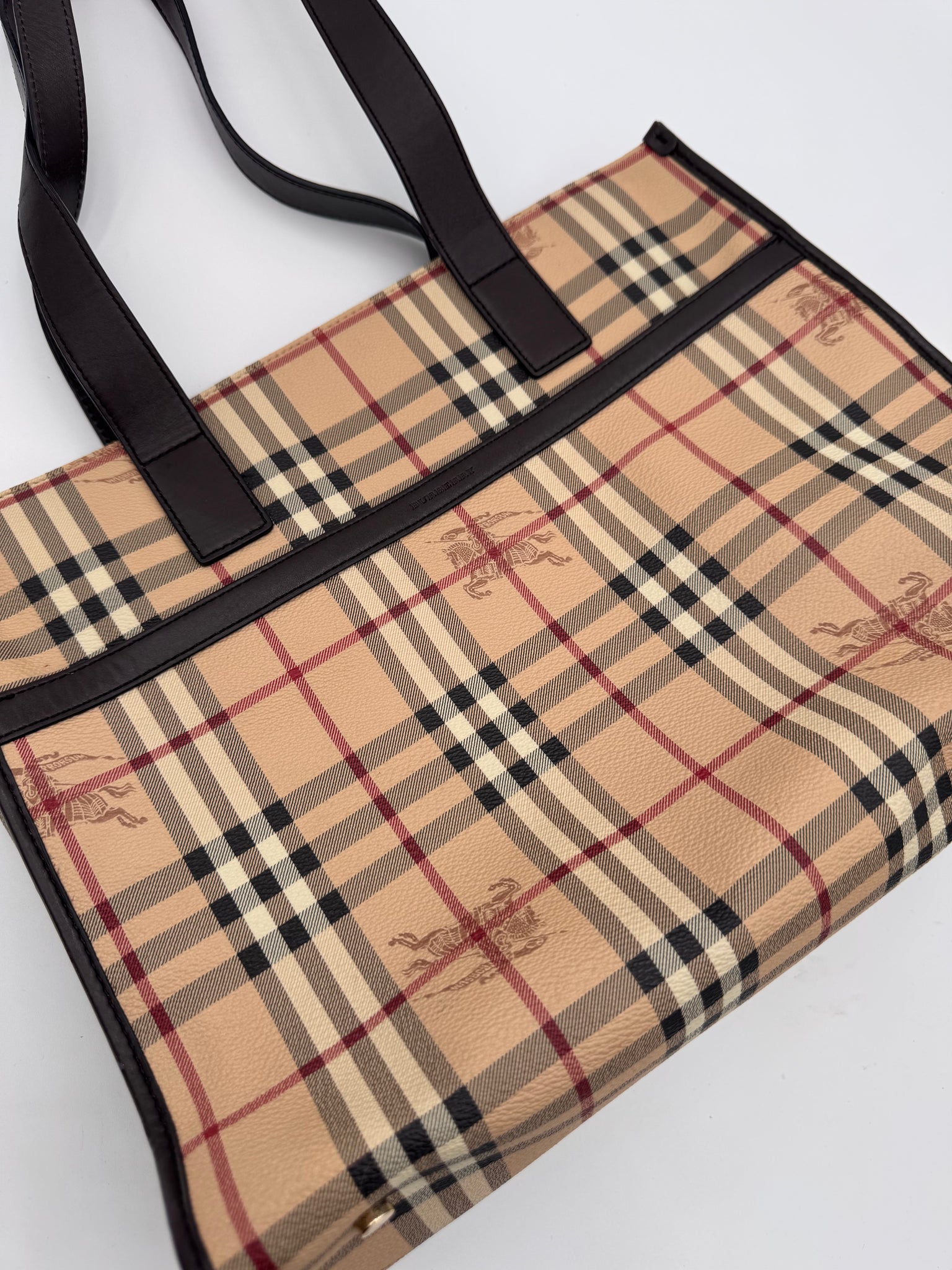 BURBERRY Nova Check Tote