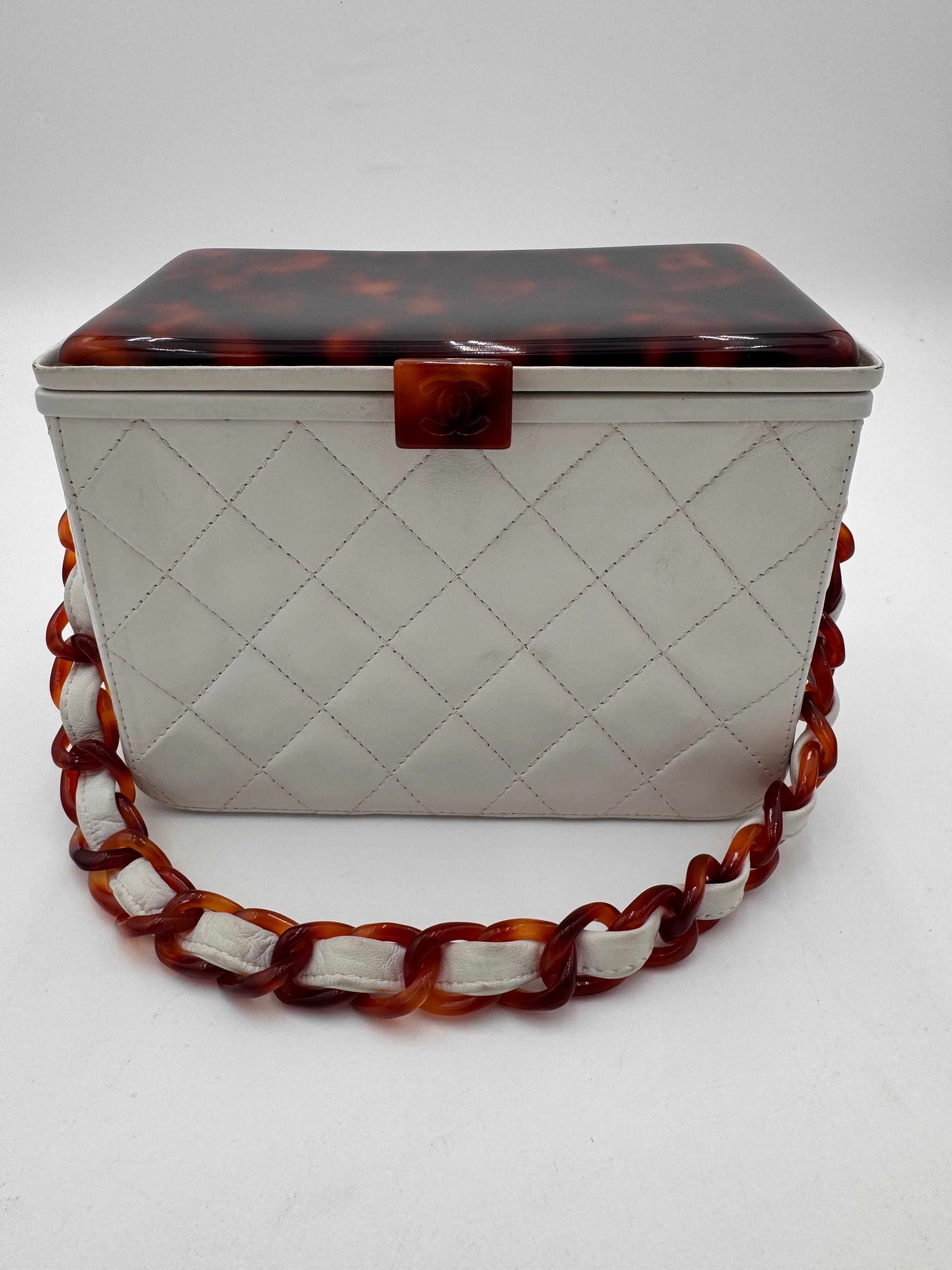 CHANEL Tortoise Box Bag