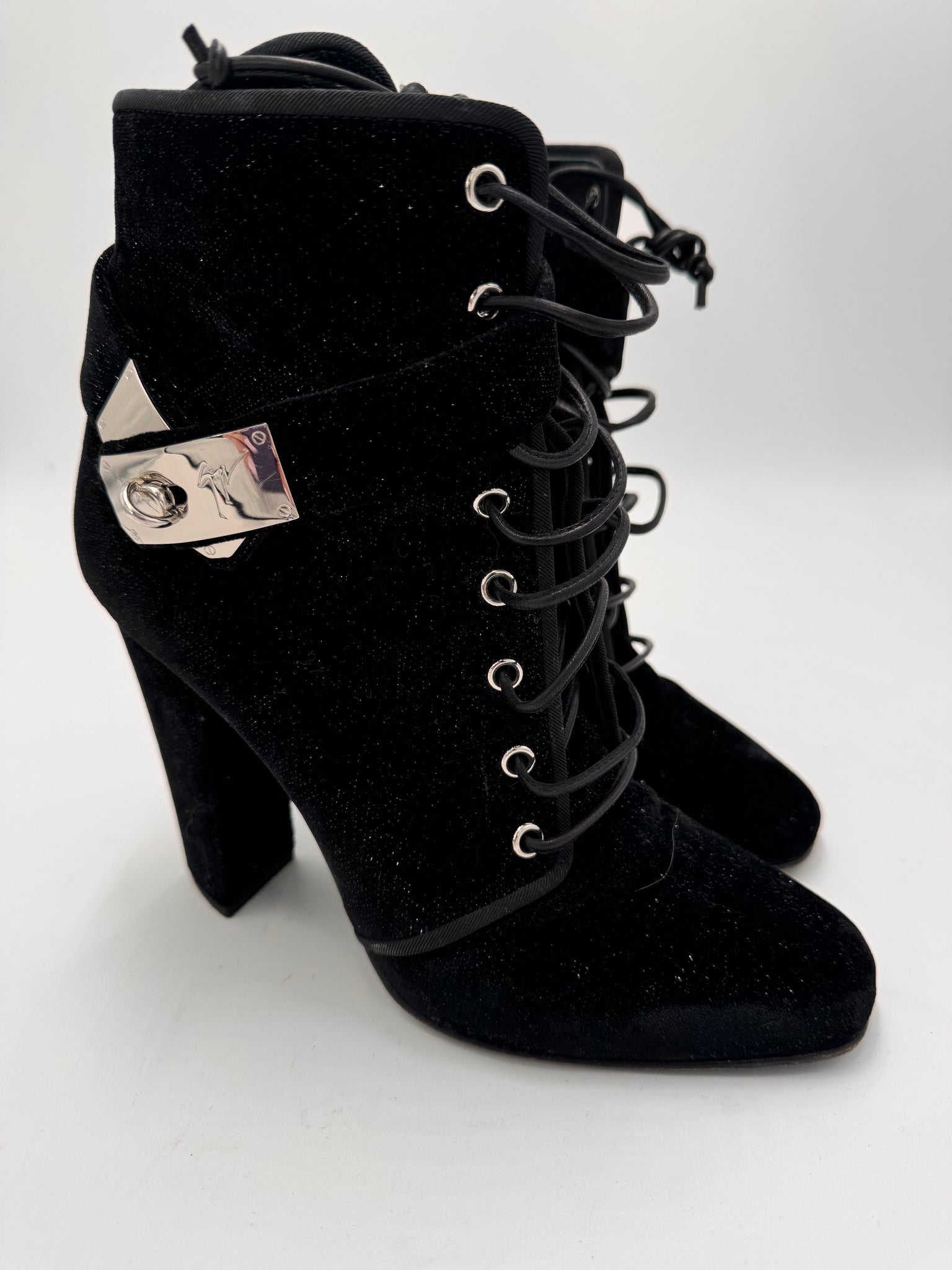 Giuseppe zanotti glitter boots sales