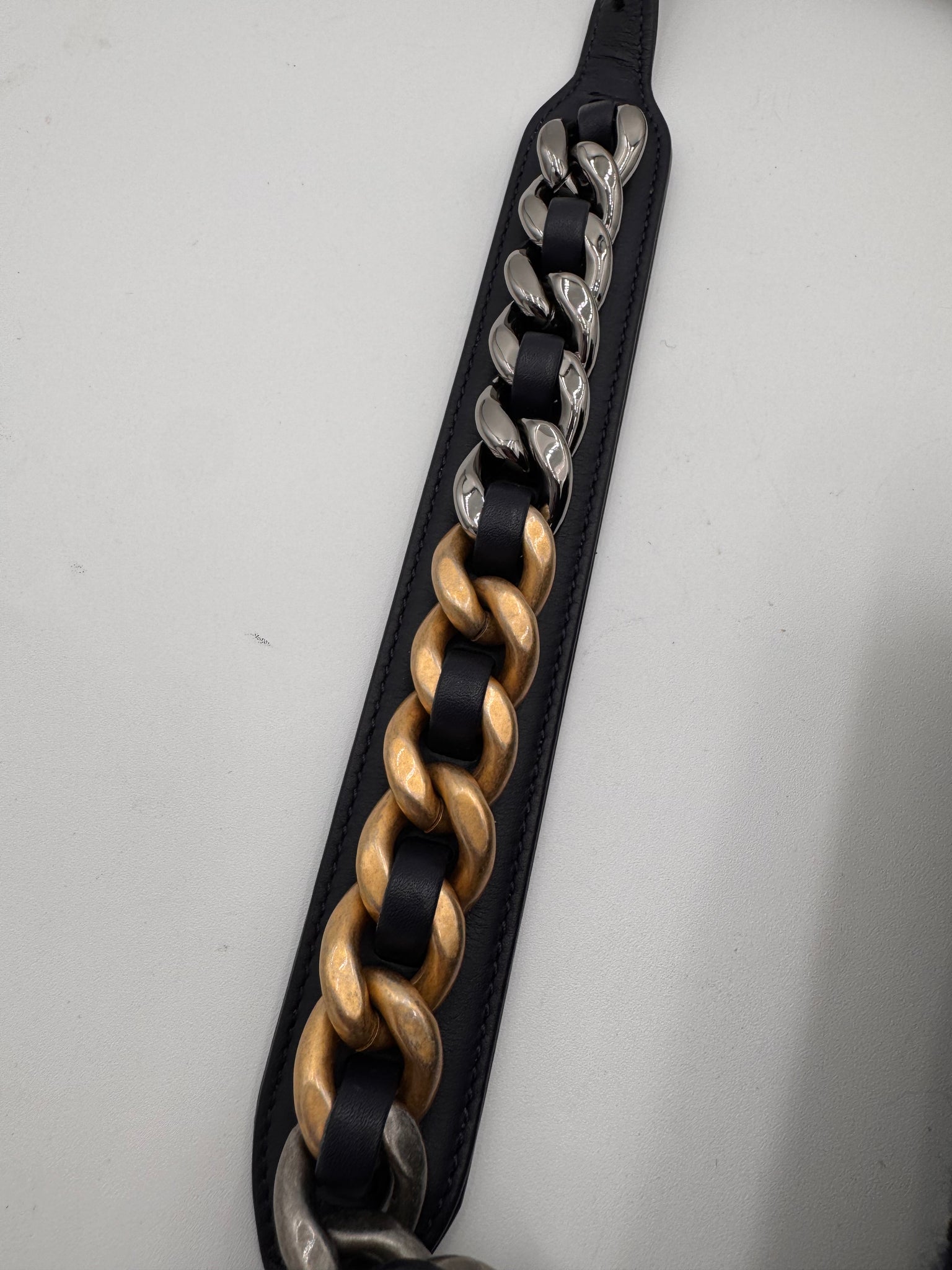 CHANEL 19 Tweed Belt Bag Dark Blue