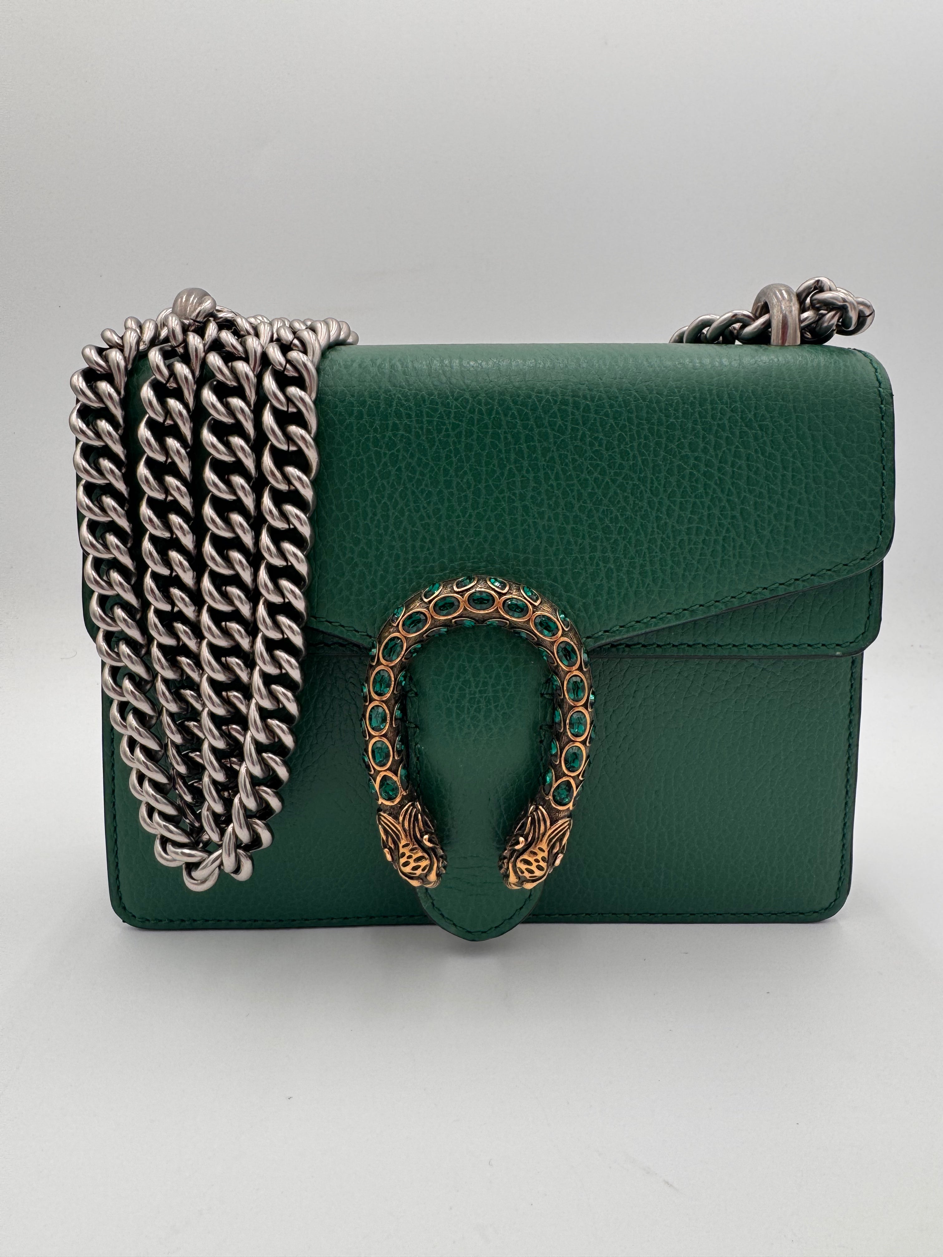 GUCCI Dionysus Bag Green