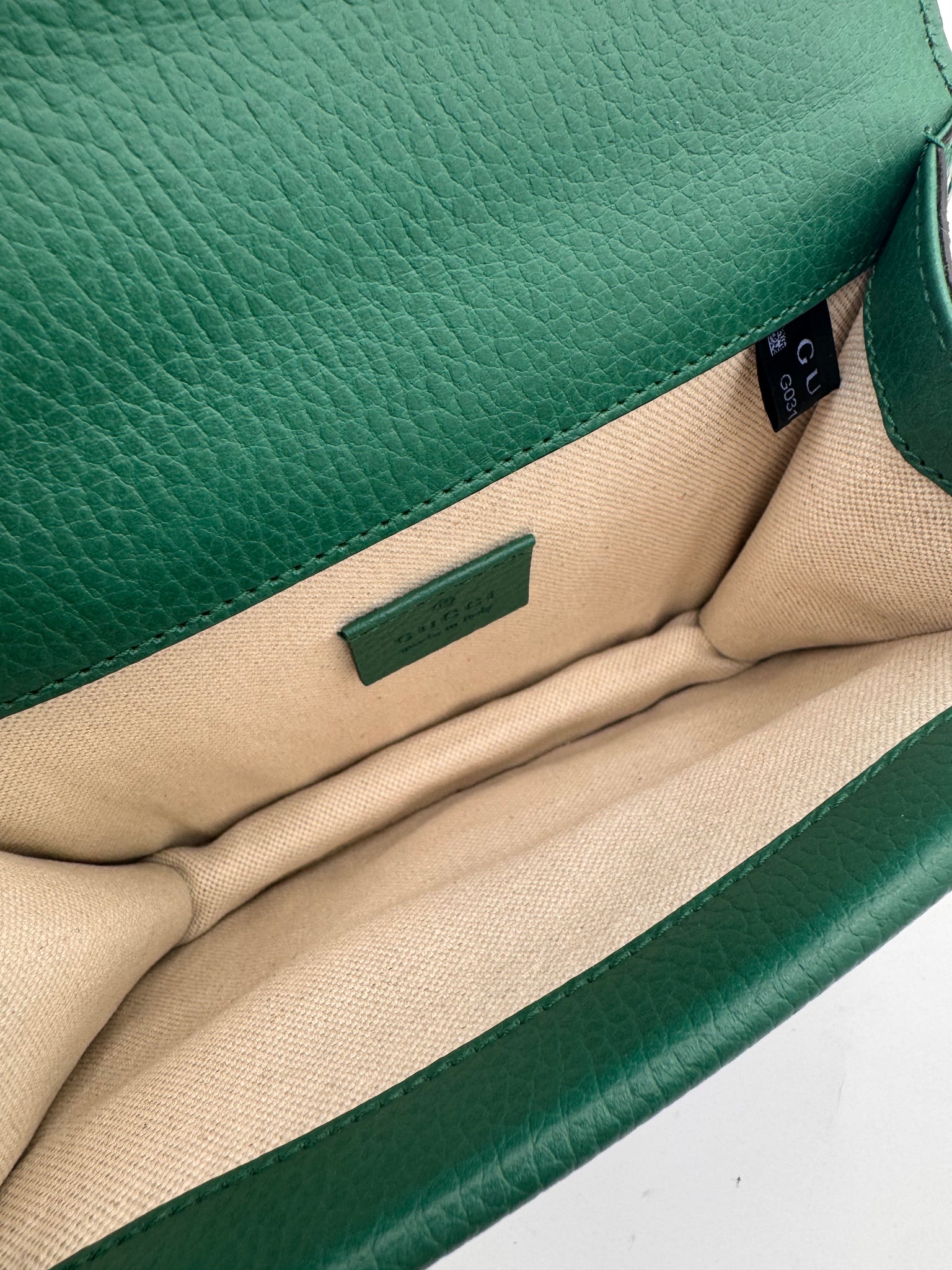 GUCCI Dionysus Bag Green