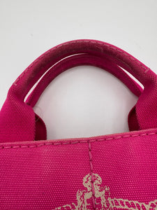 PRADA Canapa Tote Pink