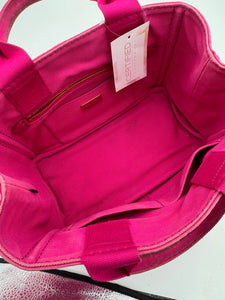 PRADA Canapa Tote Pink