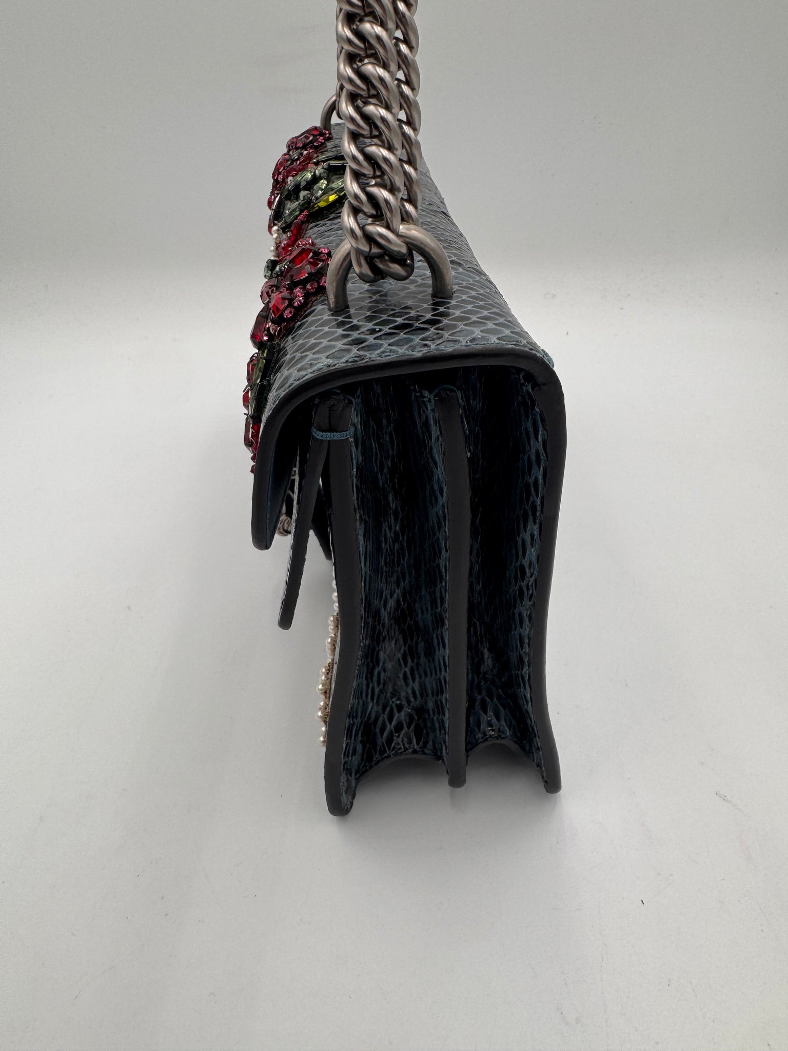 GUCCI Blind For Love Dionysus Embellished Python
