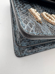 GUCCI Blind For Love Dionysus Embellished Python