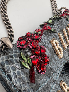GUCCI Blind For Love Dionysus Embellished Python