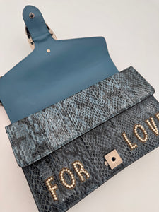 GUCCI Blind For Love Dionysus Embellished Python