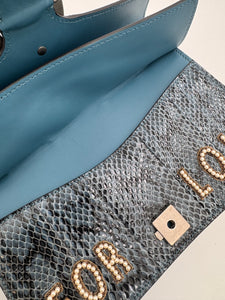 GUCCI Blind For Love Dionysus Embellished Python