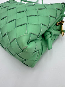 BOTTEGA VENETA Nappa Intrecciato Mini Loop Camera Bag Siren