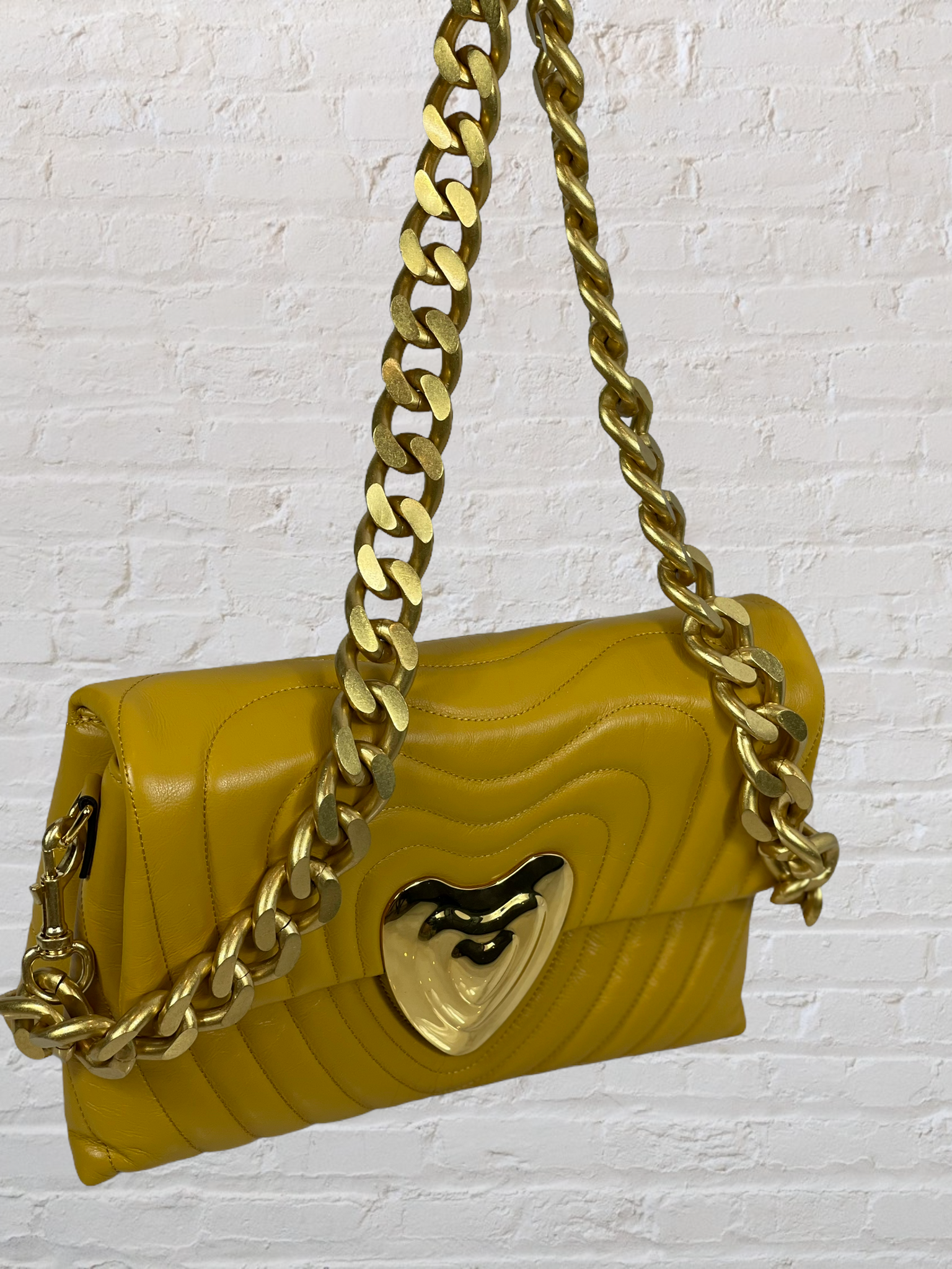 Crossbody Bag Strap - 24k Gold-Plated Chain Crossbody Shoulder Bag