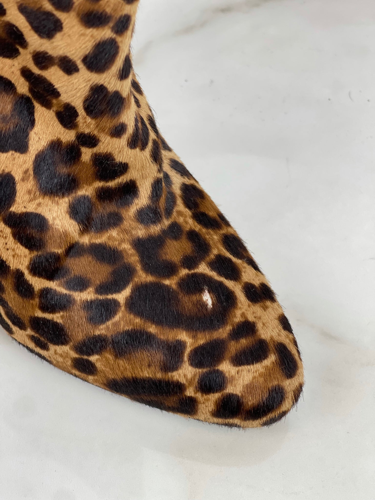 Zara leopard hotsell print ankle boots